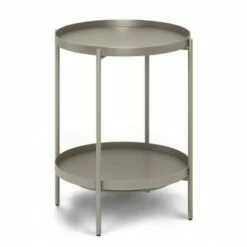 Lipton Metal End Table - WyndenHall White -Side Tables Sales unnamed file 2170