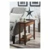 Breighton Home American Heritage Flip Top End Table - Johar Furniture Driftwood/white -Side Tables Sales unnamed file 2173