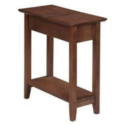 Breighton Home American Heritage Flip Top End Table - Johar Furniture Driftwood/white -Side Tables Sales unnamed file 2175