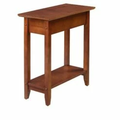 Breighton Home American Heritage Flip Top End Table - Johar Furniture Driftwood/white -Side Tables Sales unnamed file 2181