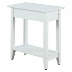 Breighton Home American Heritage Flip Top End Table - Johar Furniture Driftwood/white -Side Tables Sales unnamed file 2182