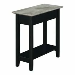 Breighton Home American Heritage Flip Top End Table - Johar Furniture Driftwood/white -Side Tables Sales unnamed file 2183