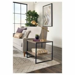 End Table Mixed Material - Gray - ClosetMaid -Side Tables Sales unnamed file 2185