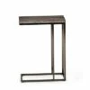Steve Silver Co. Lucia Chairside End Table with Nickel Gray - Steve Silver -Side Tables Sales unnamed file 2192