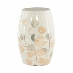 Prianna Drum Table - Linon Ivory -Side Tables Sales unnamed file 2218