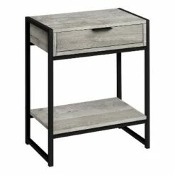 Monarch Specialties 24 Inch Rectangular Side Accent Table with Drawer and Shelf for Living Rooms, Bedrooms, and Sitting Areas 11 Monarch Specialties 24 Inch Rectangular Side Accent Table with Drawer and Shelf for Living Rooms, Bedrooms, and Sitting Areas -Side Tables Sales unnamed file 2236