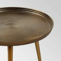 Everts Modern Accent Table Brass - Christopher Knight Home -Side Tables Sales unnamed file 2251