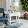 Alaia Side Table - Safavieh White 2 Alaia Side Table - Safavieh White -Side Tables Sales unnamed file 2258