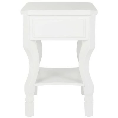 Alaia Side Table - Safavieh White 6 Alaia Side Table - Safavieh White - Image 4