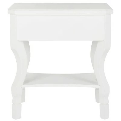 Alaia Side Table - Safavieh White 7 Alaia Side Table - Safavieh White - Image 5