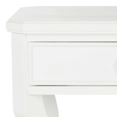 Alaia Side Table - Safavieh White 9 Alaia Side Table - Safavieh White - Image 7