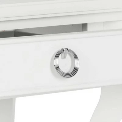 Alaia Side Table - Safavieh White 10 Alaia Side Table - Safavieh White - Image 8