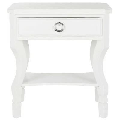 Alaia Side Table - Safavieh White 12 Alaia Side Table - Safavieh White - Image 10