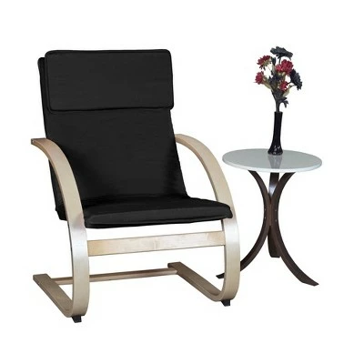 Regency Akita Bentwood Side Table - Niche Mocha Walnut/beige 3 Regency Akita Bentwood Side Table - Niche Mocha Walnut/beige