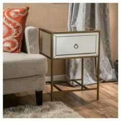 Rodeo End Table - Christopher Knight Home Gold
