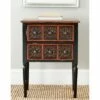 Kenneth 2 Drawer Side Table - Dark Brown - Safavieh -Side Tables Sales unnamed file 2304