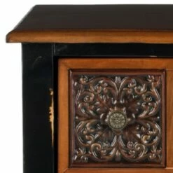 Kenneth 2 Drawer Side Table - Dark Brown - Safavieh -Side Tables Sales unnamed file 2306