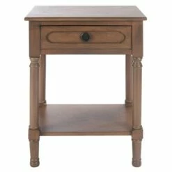 Allura 1 Drawer Accent Table - Safavieh Distressed White -Side Tables Sales unnamed file 2319