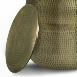 Riva Metal Storage Accent Table - WyndenHall Antique Silver -Side Tables Sales unnamed file 2352