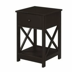 Oxford 1 Drawer End Table - Breighton Home White 12 Oxford 1 Drawer End Table - Breighton Home White -Side Tables Sales unnamed file 2381