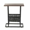 The Lakeside Collection Lakeside Industrial Accent Side Table with Magazine Pouch - Accessory Room Storage -Side Tables Sales unnamed file 2400