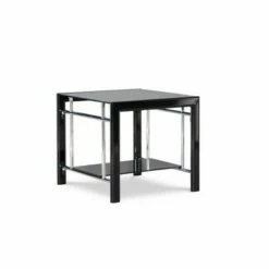 Set of 2 Saroyan End Tables Black - Powell Company