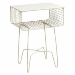 mDesign Modern Farmhouse Home Decor End Table, Metal Wire Storage Shelf -Side Tables Sales unnamed file 2423
