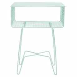 mDesign Modern Farmhouse Home Decor End Table, Metal Wire Storage Shelf -Side Tables Sales unnamed file 2425