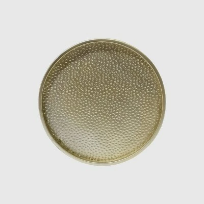 2pk Brookhaven Modern Round Accent Table - Christopher Knight Home Gold 7 2pk Brookhaven Modern Round Accent Table - Christopher Knight Home Gold - Image 5