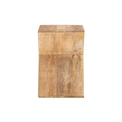 Tillian Triangle Side Table - Powell Company Natural 4 Tillian Triangle Side Table - Powell Company Natural - Image 2