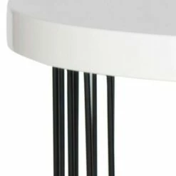 Kelly Side Table - Safavieh White/black -Side Tables Sales unnamed file 2487