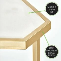 mDesign Triangle Inlay Top Accent Table -Side Tables Sales unnamed file 2516