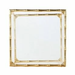 Stefall Glass Top Accent Table Gold - Aiden Lane -Side Tables Sales unnamed file 2533