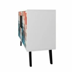 Amsterdam Double Side Table 2.0 - Manhattan Comfort Marble White -Side Tables Sales unnamed file 2540
