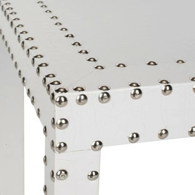Morgan End Table White - Safavieh 5 Morgan End Table White - Safavieh - Image 3