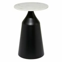 Contemporary Marble Drum Accent Table - Olivia & May Charcoal Gray 9 Contemporary Marble Drum Accent Table - Olivia & May Charcoal Gray -Side Tables Sales unnamed file 2595