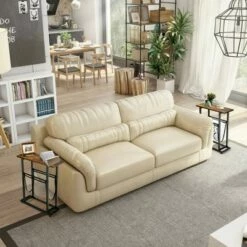 Costway Industrial End Side Table Mesh Magazine Holder Nightstand Rustic Brown 14 Costway Industrial End Side Table Mesh Magazine Holder Nightstand Rustic Brown -Side Tables Sales unnamed file 2599