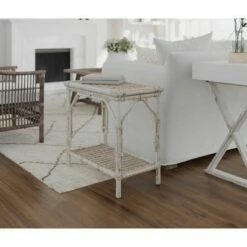 Sumba End Table White - East at Main