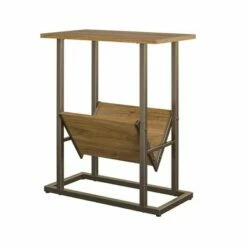 Regal End Table - Novogratz Walnut -Side Tables Sales unnamed file 2616