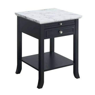 Breighton Home American Heritage Logan End Table with Drawer and Slide - Johar Furniture Cobalt Blue 6 Breighton Home American Heritage Logan End Table with Drawer and Slide - Johar Furniture Cobalt Blue - Image 4