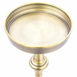 New Ridge Home Goods NewRidge Martini Table for Small Spaces for Enjoying Morning Coffee & Evening Cocktails on a Side or End Table, Set of 2, Bronze -Side Tables Sales unnamed file 2678