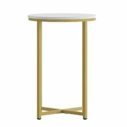 Flash Furniture Hampstead Collection End Table - Modern Laminate Accent Table with Crisscross Frame -Side Tables Sales unnamed file 2684