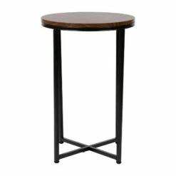 Flash Furniture Hampstead Collection End Table - Modern Laminate Accent Table with Crisscross Frame -Side Tables Sales unnamed file 2689