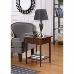 Breighton Home Amy End Table - Johar Furniture White