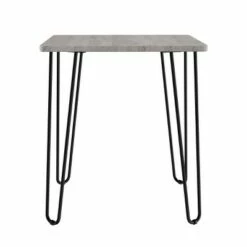 Hastings Home Modern Industrial End Table With Hairpin Legs - Driftwood Gray/Black -Side Tables Sales unnamed file 2779