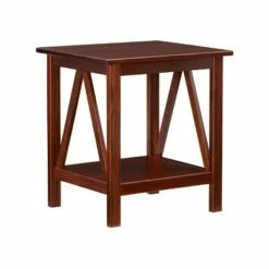 Titian End Table - Linon Driftwood -Side Tables Sales unnamed file 2813