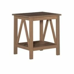 Titian End Table - Linon Driftwood -Side Tables Sales unnamed file 2814