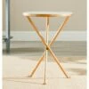 Marcie Gold Foil Round Top Accent Table - Gold/White Granite - Safavieh 2 Marcie Gold Foil Round Top Accent Table - Gold/White Granite - Safavieh -Side Tables Sales unnamed file 2815