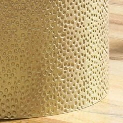 Braeburn Modern Round Accent Table - Christopher Knight Home Gold -Side Tables Sales unnamed file 2822