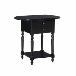 Marco Table with Dropleaf - Powell Company White -Side Tables Sales unnamed file 2856